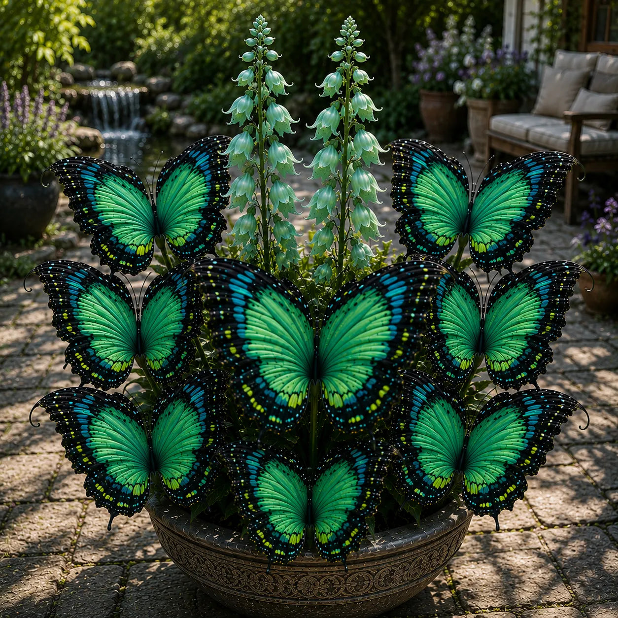 🦋 Βολβοί Hosta για κήπο με πεταλούδες - 🌸Hosta που μοιάζει με κήπο γεμάτο πεταλούδες-GR
