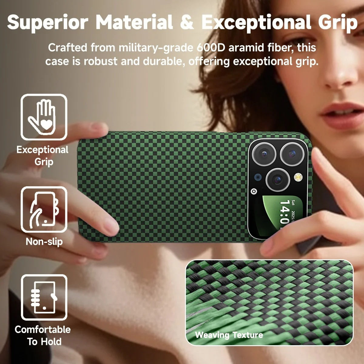 Παγκόσμια έξυπνη προστατευτική θήκη μαγνητικής τεχνολογίας Future Technology περιορισμένης έκδοσης (συμβατή με iPhone 17-12)-GR