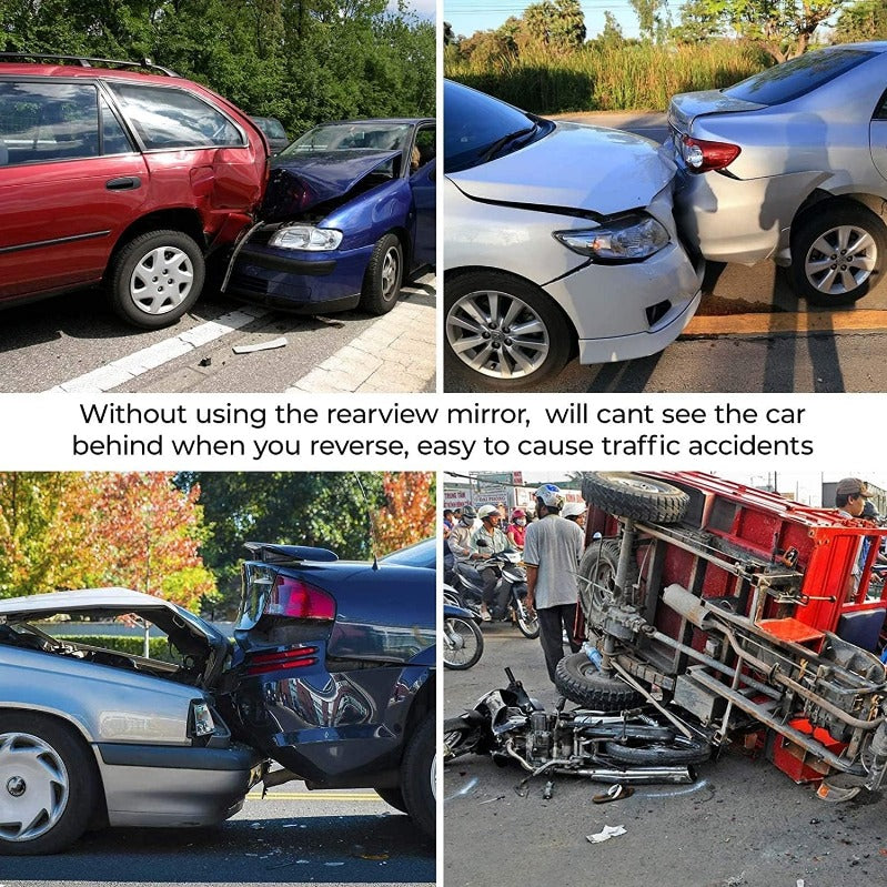 Πανοραμικός καθρέφτης οπισθοπορείας 12 ιντσών με κλιπ-GR