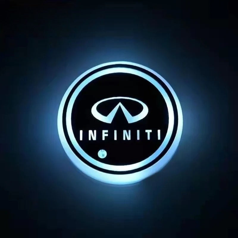 2 τεμάχια σουβέρ αυτοκινήτου LED-GR