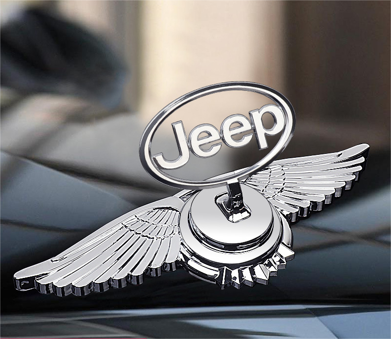 Logotip pokrova motorja za dekoracijo avtomobila - GR 