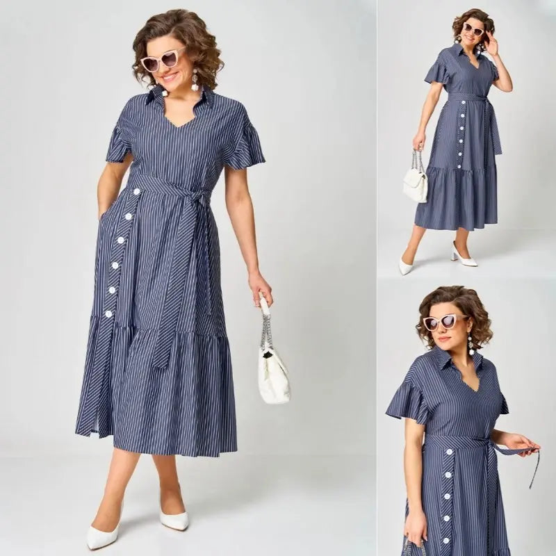 Novi stil 2025 💖[S~5XL]Elegantna in modna obleka-SI