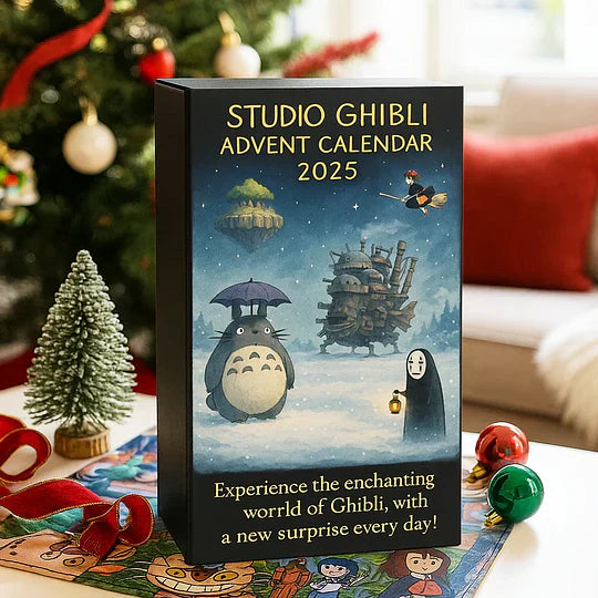 Γλυπτό 3D – Ημερολόγιο Advent του Studio Ghibli Classic Anime 2025-GR