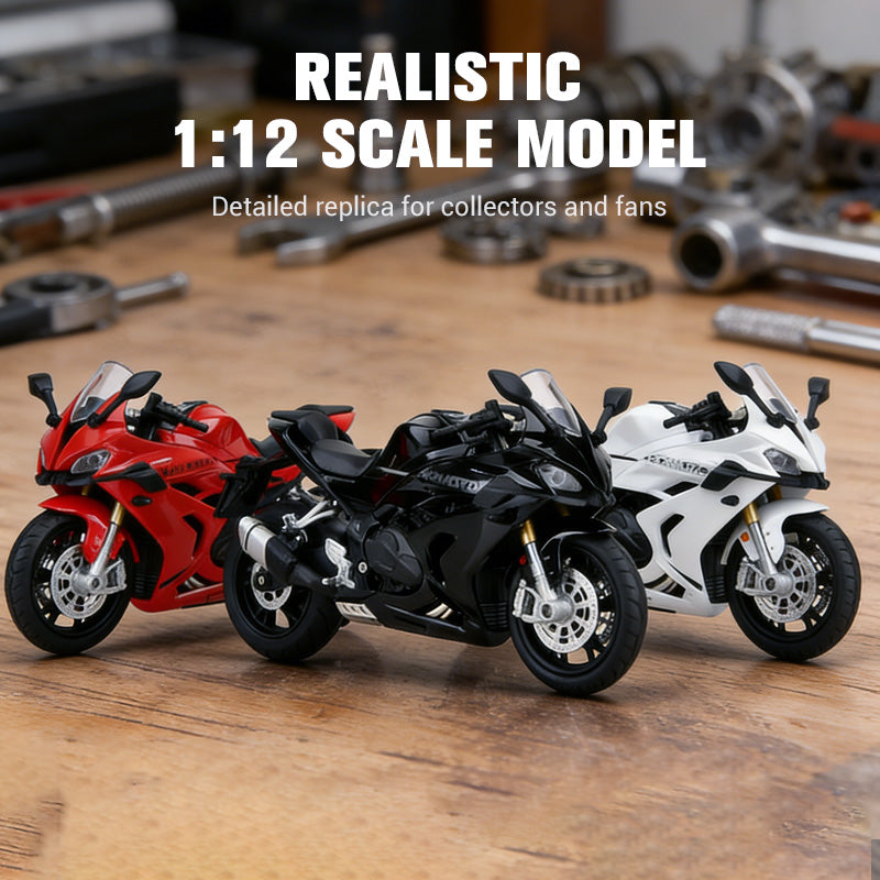 🔥Specialūs pasiūlymai – 1:12 mastelio motociklo modelis-LT