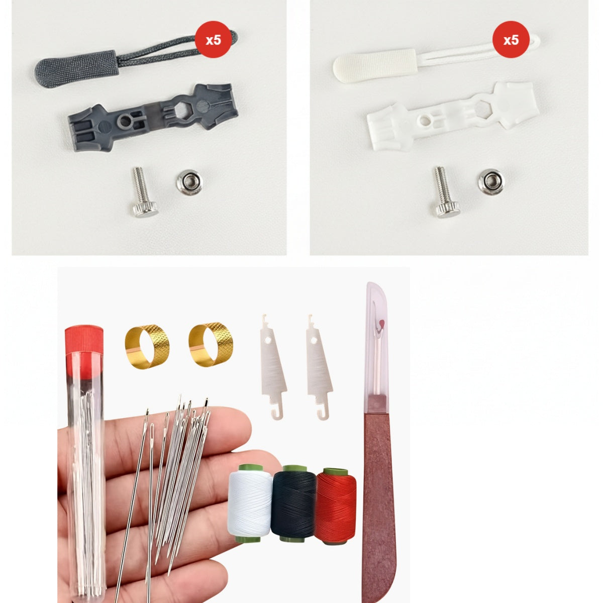 💥 Buy more, get more for free! 🔧 Universal Zipper Repair Kit-SL