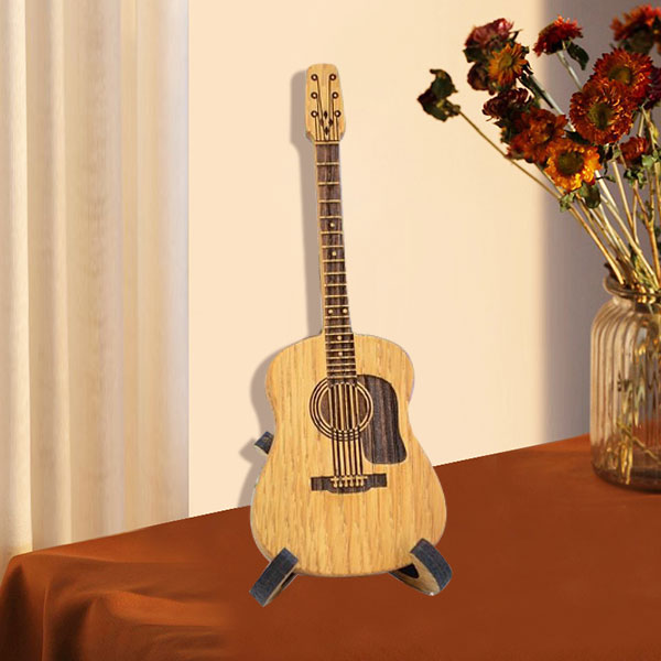 🔥 VROČA RAZPRODAJA 50% 💖 Lesena škatlica za trzalice za akustično kitaro 🎁🎸-SL