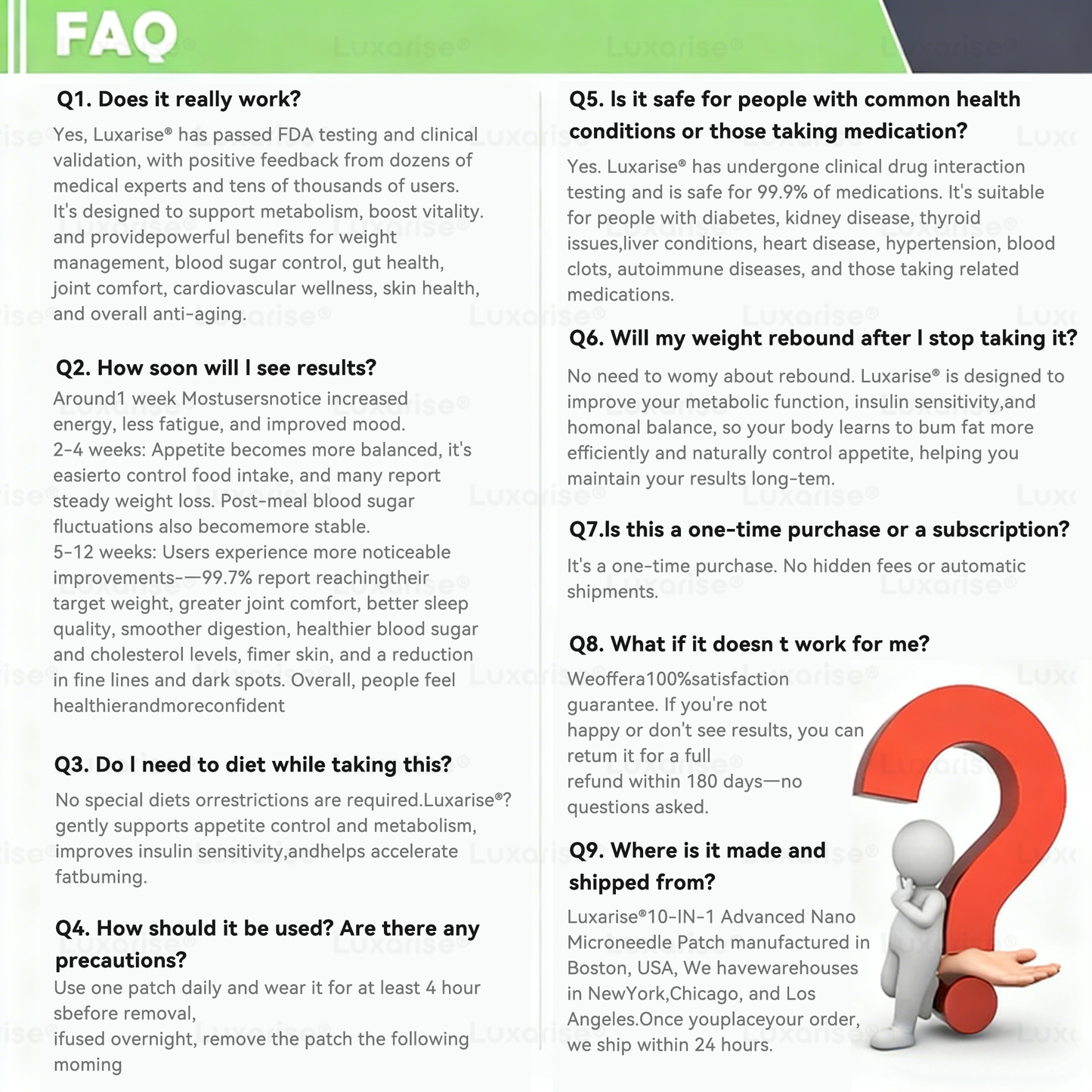 Uradna trgovina | Luxarise® Moringa & Berberine 10 v 1 napredni obliž z nanomikroiglami 📦 (enkrat na dan, vidne spremembe po 7 dneh) Težave s sklepi Debelost, sladkorna bolezen, apneja v spanju in-SI