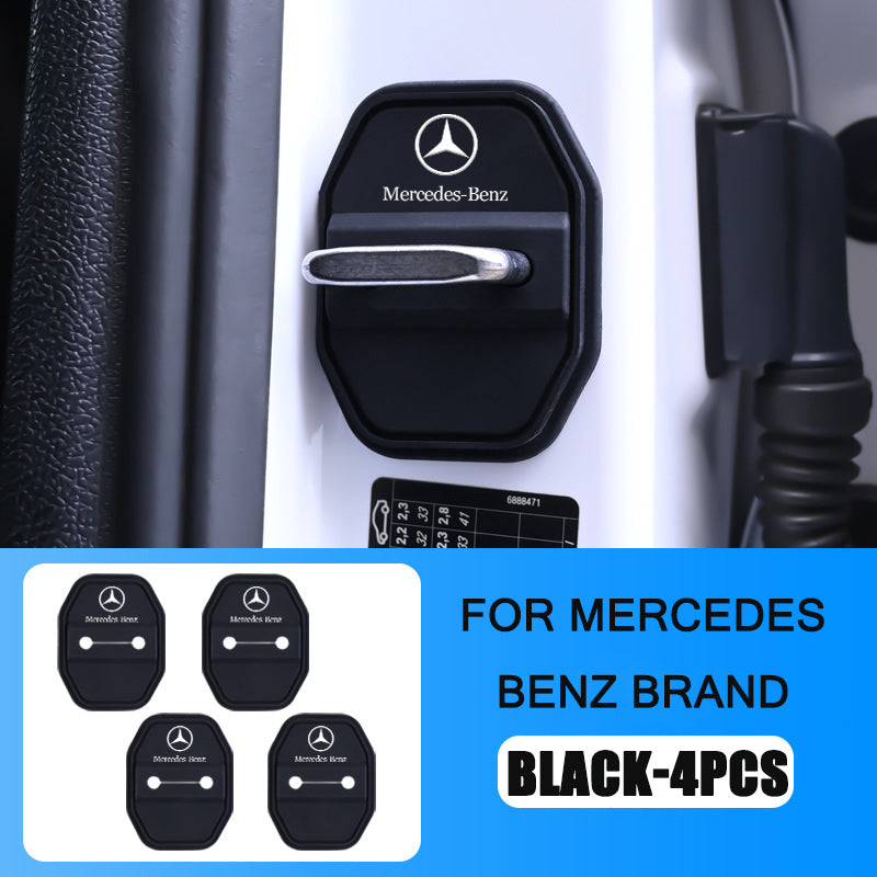 Προστατευτικό κάλυμμα κλειδαριάς πόρτας αυτοκινήτου από σιλικόνη (4 τεμάχια)-GR