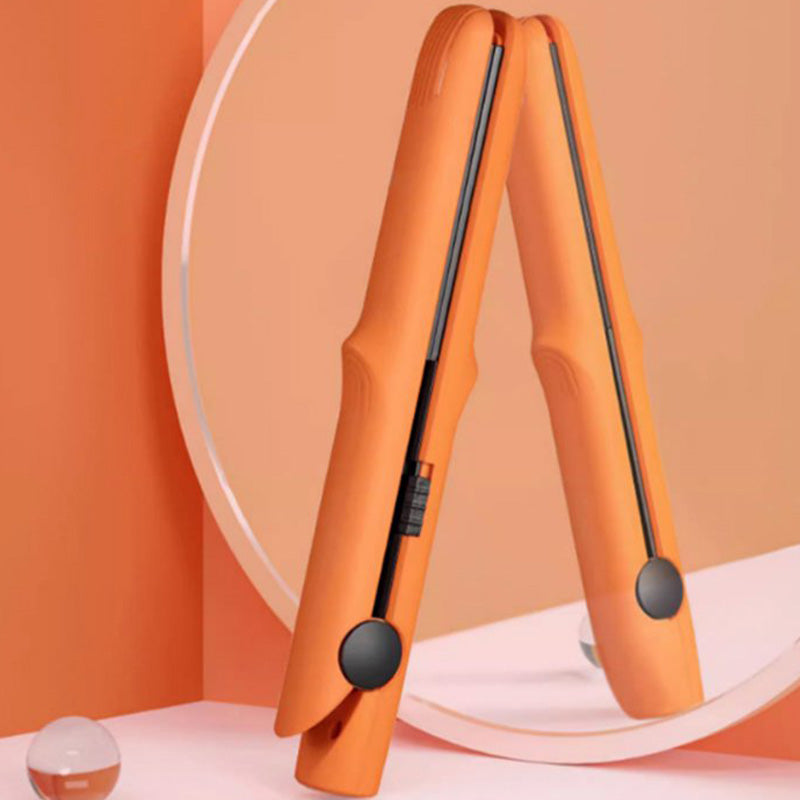💟Mini garbanojimo šepetėlis ir 2 viename tiesintuvas plaukams tiesinti✨-LT