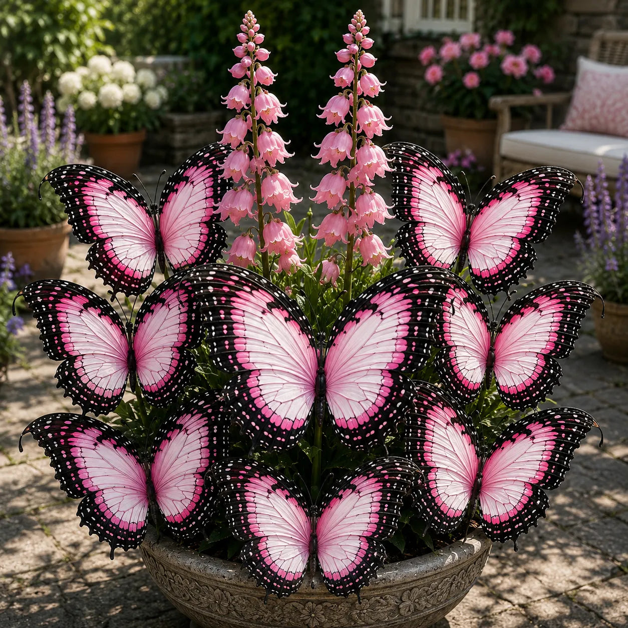 🦋 Βολβοί Hosta για κήπο με πεταλούδες - 🌸Hosta που μοιάζει με κήπο γεμάτο πεταλούδες-GR