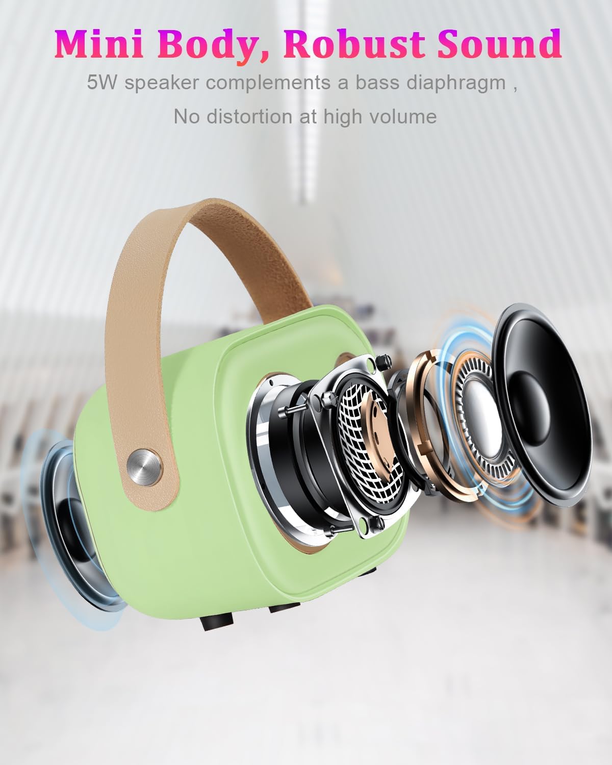 Φορητό σετ καραόκε VivaMic για παιδιά-GR