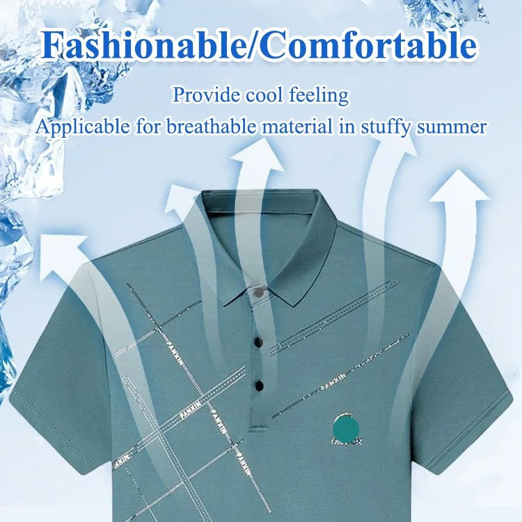 ✨Ανδρικό Πουκάμισο από Μετάξι Ice Stretch-GR