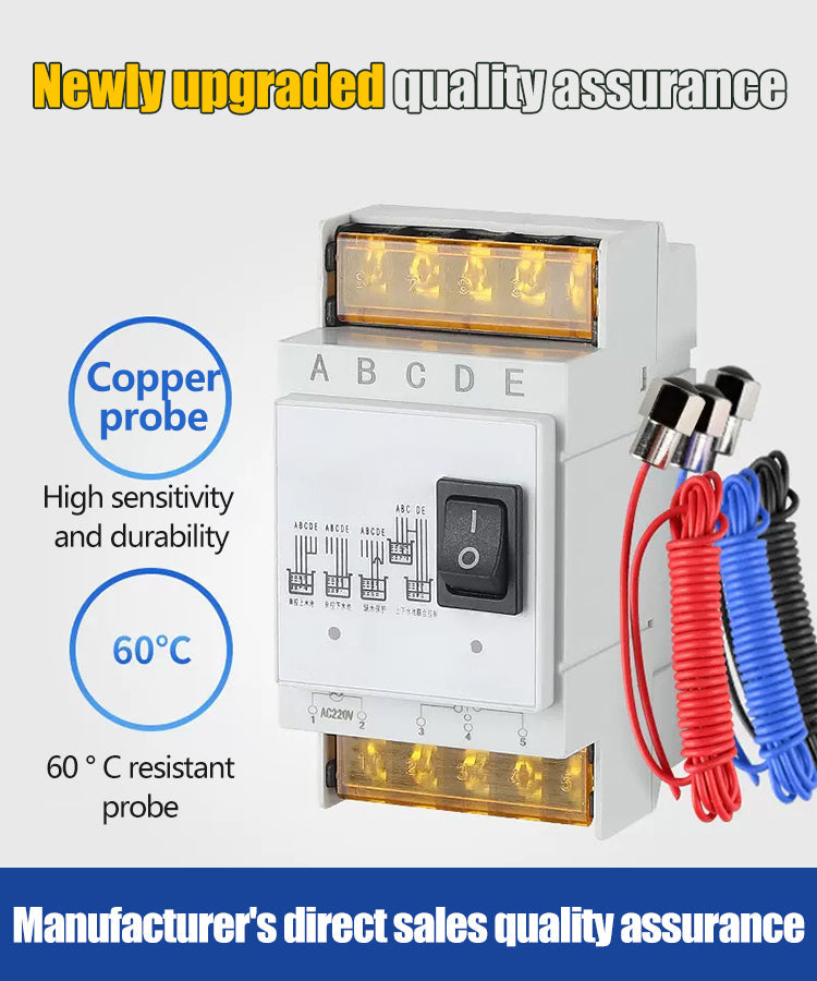 Πλήρως αυτόματος ελεγκτής στάθμης αντλίας νερού-GR