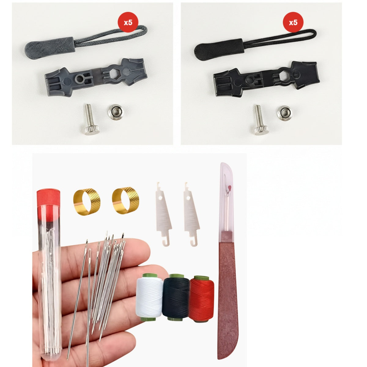 💥 Buy more, get more for free! 🔧 Universal Zipper Repair Kit-SL