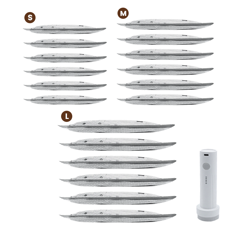 💪🌬️ Vakuumske potovalne torbe za shranjevanje in prenosni komplet črpalk 👕✨-SI