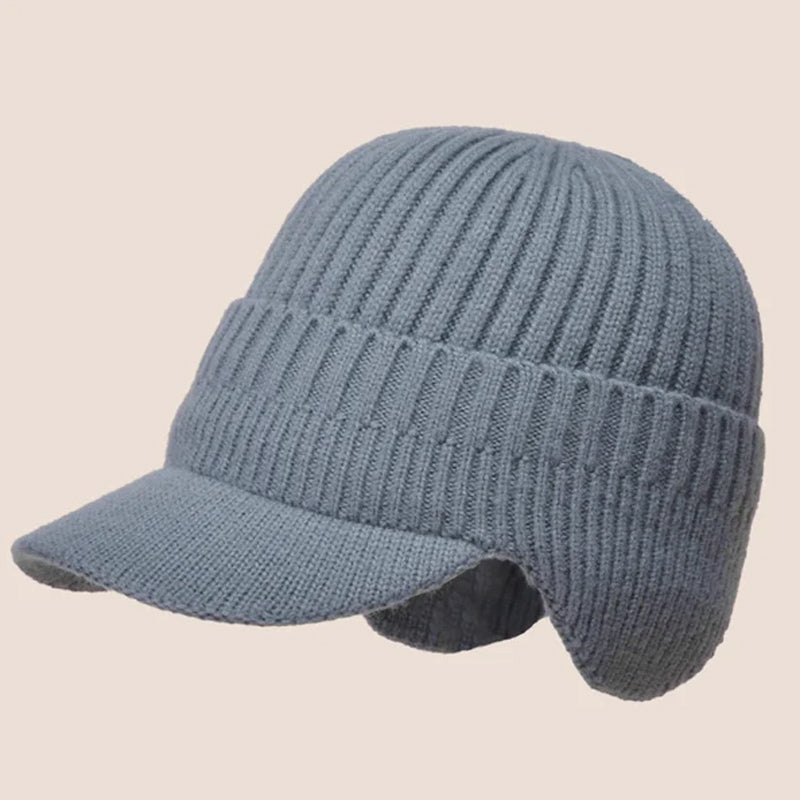 Raztegljiva, topla pletena kapa, ki ščiti vaša ušesa ☃️-GR