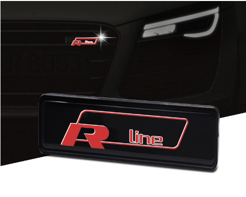 Ζεστές εκπτώσεις ✨50% έκπτωση ✨Κομψή, ατμοσφαιρική λάμπα LED με λογότυπο για την κεντρική μάσκα του αυτοκινήτου σας-GR