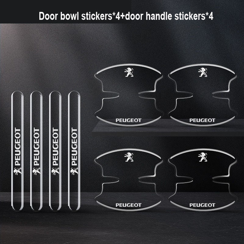 Πηχτή κόλλα για πόρτες αυτοκινήτου με λογότυπο ✨8 τεμ.✨-GR