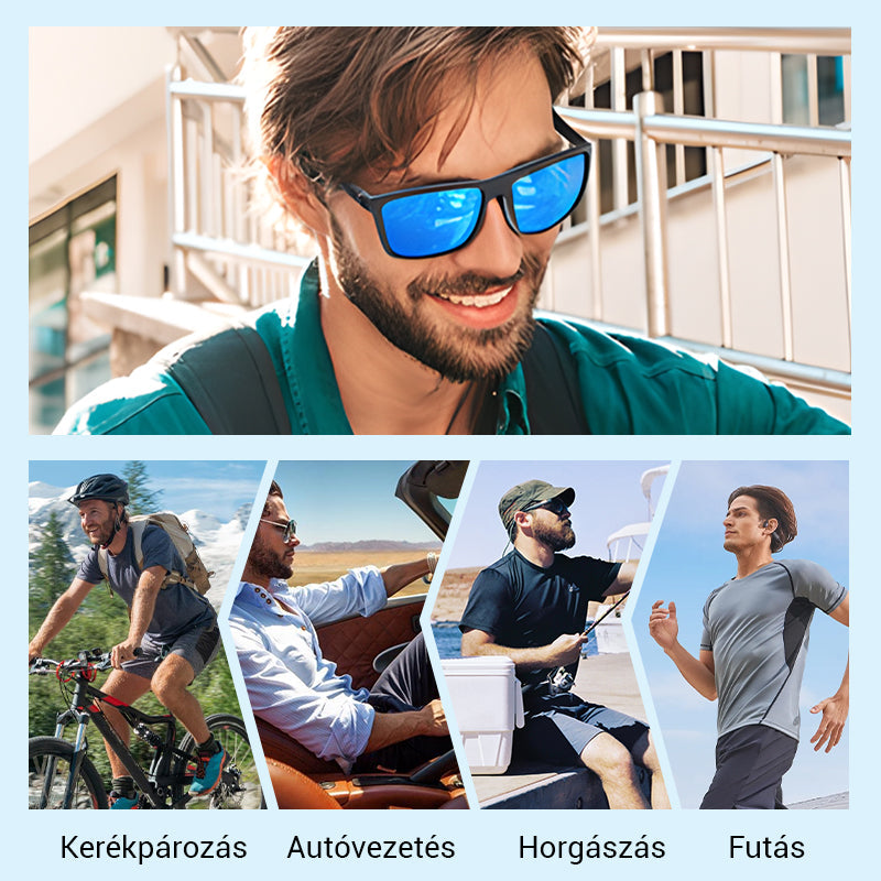 👓 Vyriški madingi lengvi akiniai nuo saulės-LT