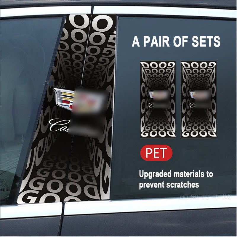 🔥Išpardavimas🔥2025 m. automobilio „Creative“ B statramsčio modifikavimo HD apsauginė plėvelė (2 vnt.)-LT