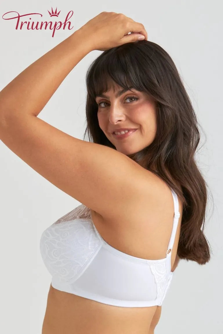 „Triumph“ – 🔥Liepsnos spalvos paminkštinta liemenėlė, trijų dalių komplektas-LT