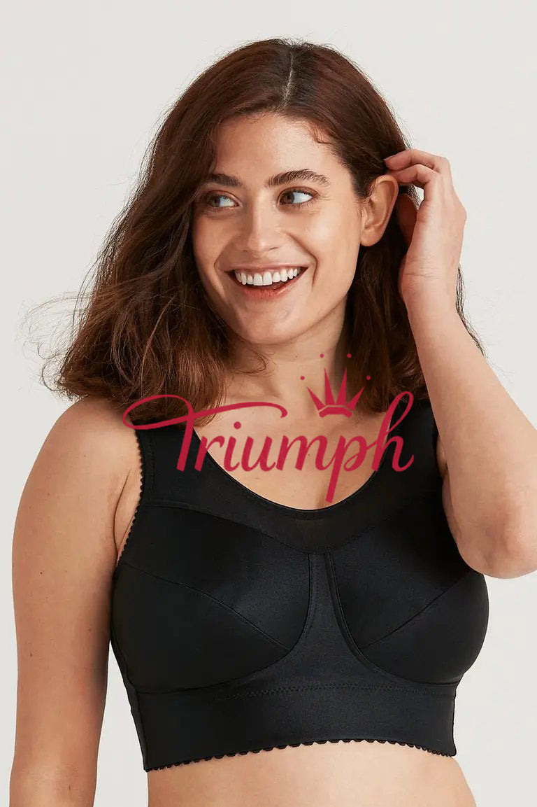 „Triumph“ – 3 vnt. pakuotė (75A-120F) 💝 Patogi ir minkšta, visiškai dengianti liemenėlė-LT
