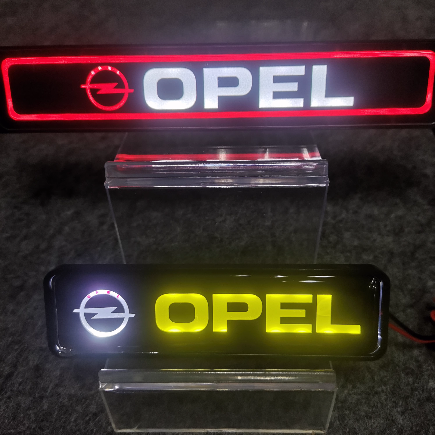 Ζεστές εκπτώσεις ✨50% έκπτωση ✨Κομψή, ατμοσφαιρική λάμπα LED με λογότυπο για την κεντρική μάσκα του αυτοκινήτου σας-GR