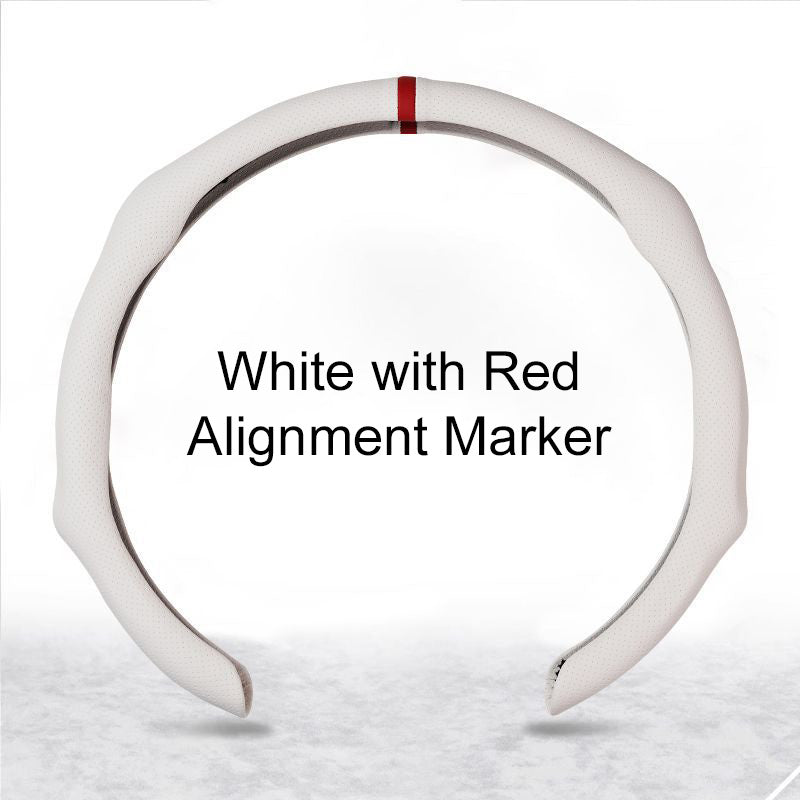 🔥🚗Zračna, nedrseča, ultra tanka prevleka za volan-SI