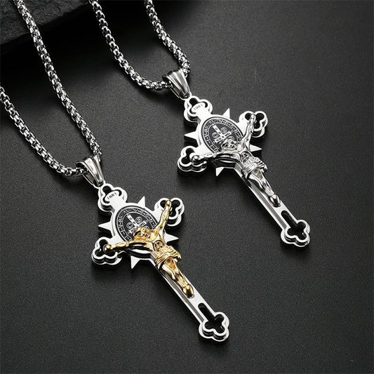 ✨Kryžminis pakabukas – 🙏Palaiminimai jį nešiojantiems-LT