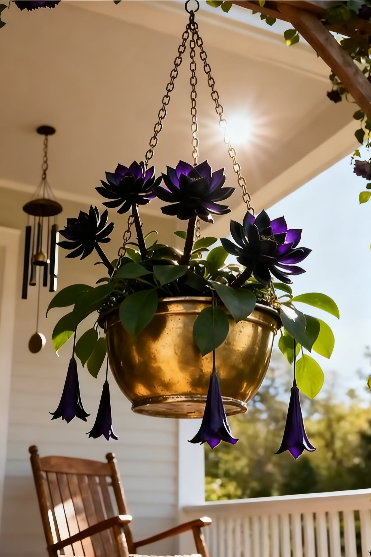 🌌💜 Λωτός σκιάς – μια σπάνια ομορφιά στον κήπο σας🌸-GR