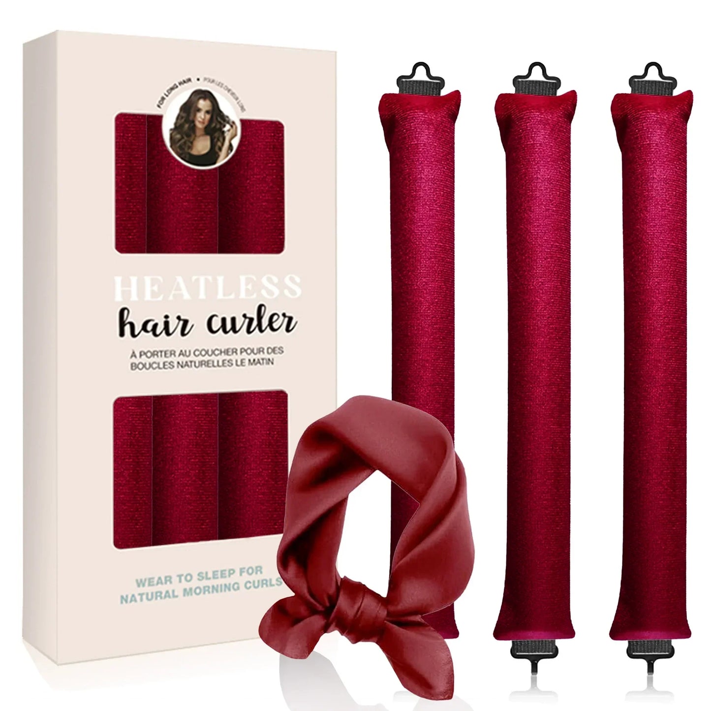 Posebna ponudba -49 % POPUSTA🔥Saten Heat-Free Set za kodranje-SI