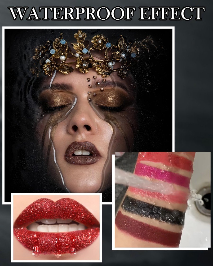 💥 Αγοράστε 1 και πάρτε 1 δωρεάν 💋 Αδιάβροχο κραγιόν με γκλίτερ Diamond Lip Gloss 🥰🎁-GR