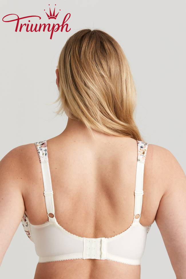 Trijų dalių „Triumph®“ liemenėlė💖 iš nėriniuotų audinių su gėlių siuvinėjimu-LT