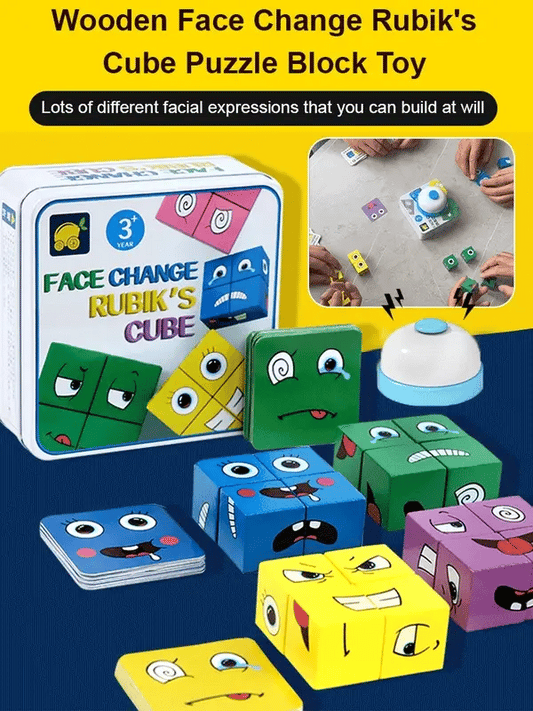 💖Καταπληκτική Έκπτωση 50% 💖 Family Face Changer Game 5D Puzzle-EL
