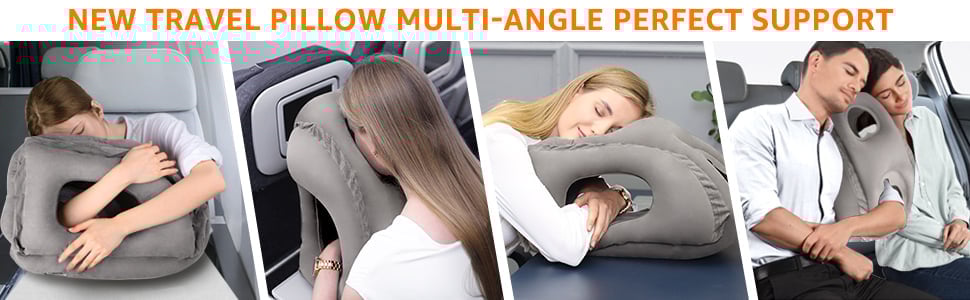 Napihljiva potovalna blazina Leosporr-gr