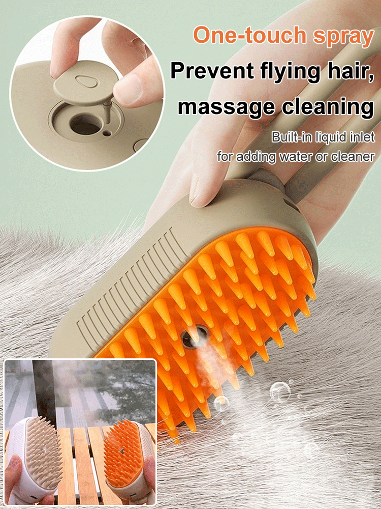 Ηλεκτρική βούρτσα μπάνιου κατοικίδιων για την αφαίρεση ακάρεων σκόνης-GR