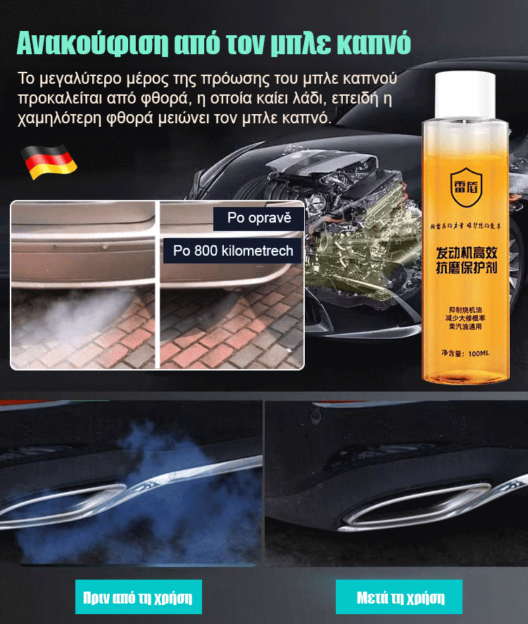 Αντιτριβικός προστατευτικός παράγοντας υψηλής απόδοσης για κινητήρες-GR