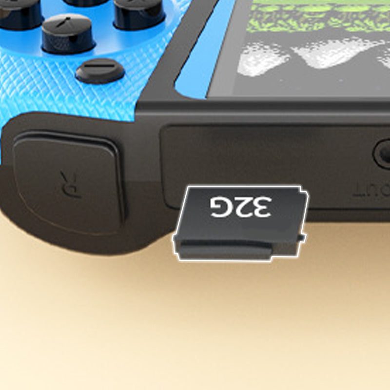 🎮 Φορητή, κλασική κονσόλα παιχνιδιών με μεγάλη οθόνη-GR