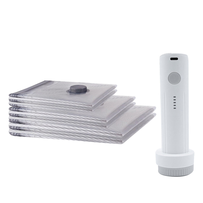 💪🌬️ Τσάντες ταξιδιού για αποθήκευση σε ηλεκτρική σκούπα και φορητό σετ αντλίας 👕✨-GR