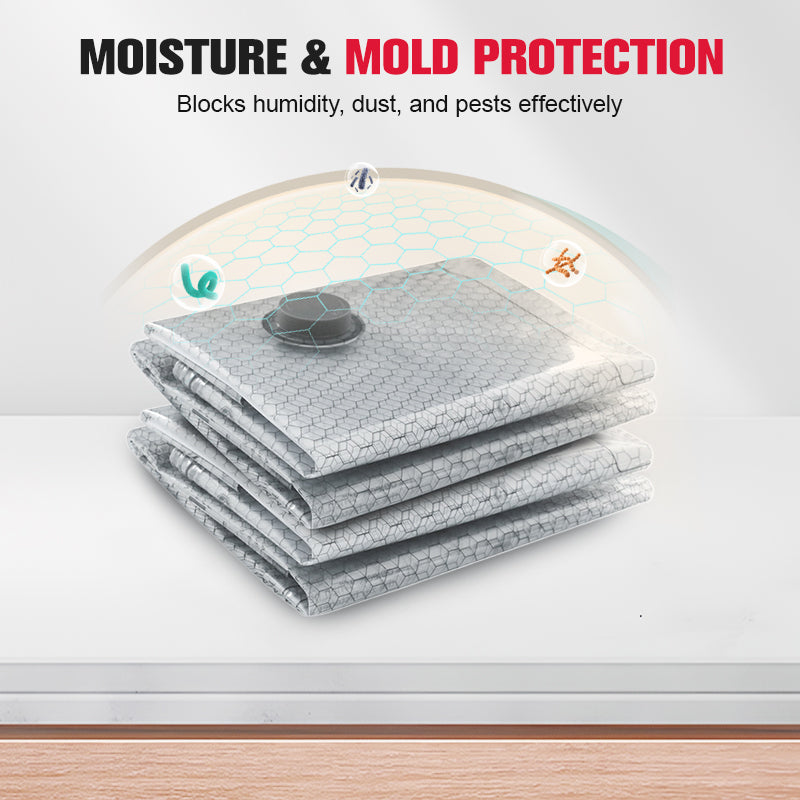 💪🌬️ Vakuumske potovalne torbe za shranjevanje in prenosni komplet črpalk 👕✨-SI