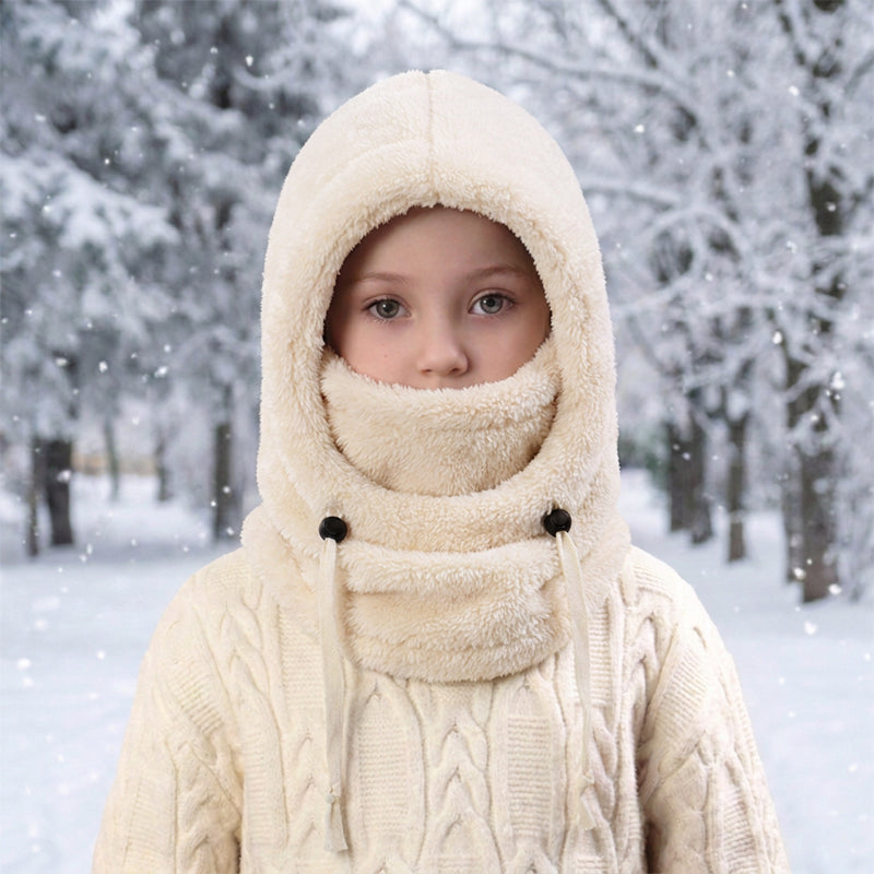 🔥 50 % POPUST 🔥 Vetroodporna in izolacijska kolesarska podkapa za otroke – topla, zračna in udobna za zimo 🚴❄️-SI