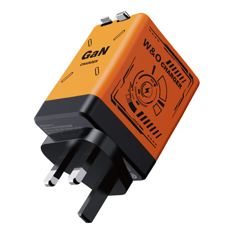 Revolucionarni polnilnik iz galijevega nitrida 【Združljiv z iPhone, Android telefoni in iPad】-GR