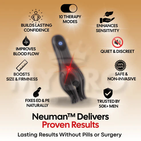 ¿Por qué Neuman™ es el dispositivo doméstico número 1 para el tratamiento de la disfunción eréctil, la eyaculación precoz y la enfermedad de Peyronie en 2025? -ES