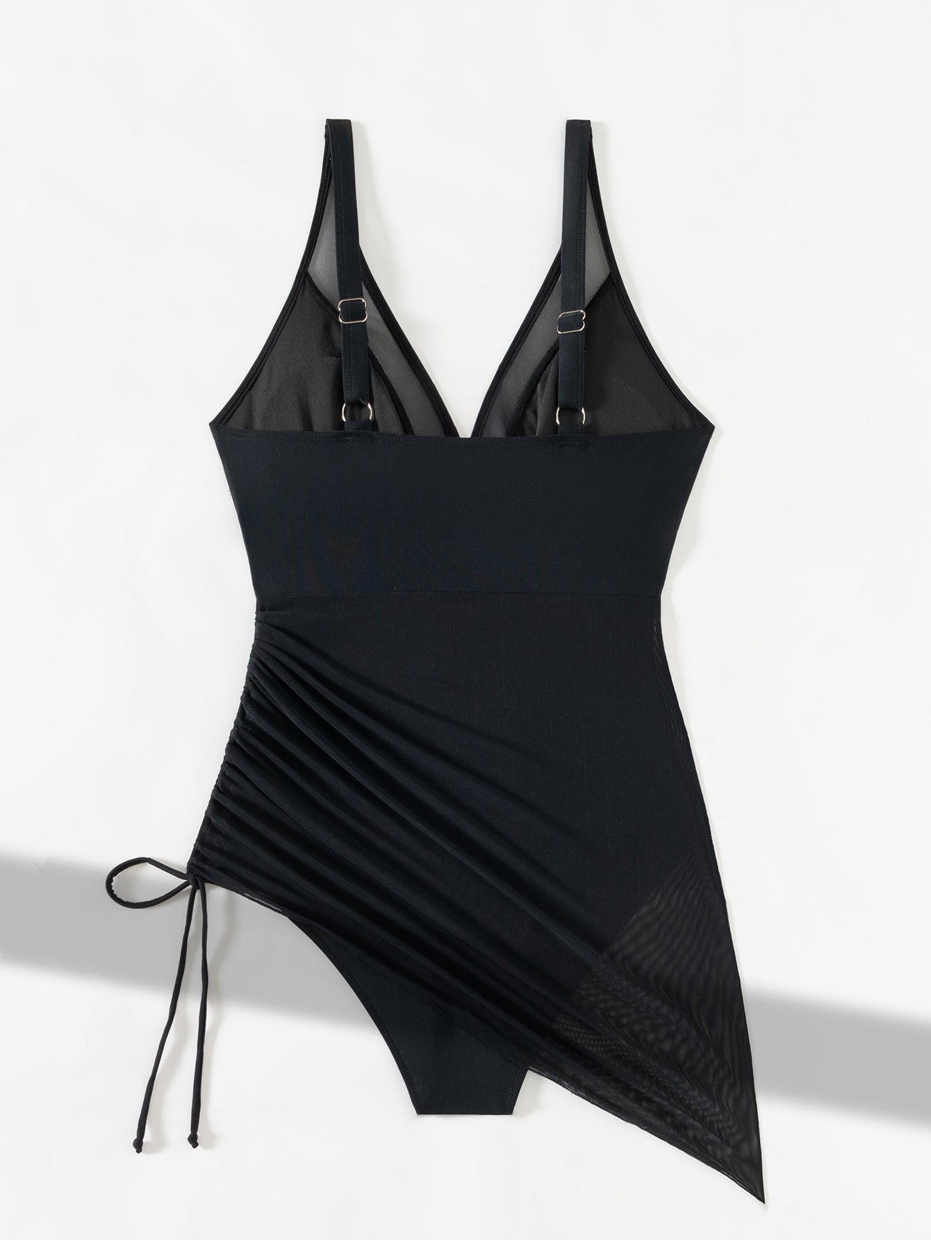 Μαγιό με δίχτυ αδυνατίσματος Sheer Sarong Wraps-GR