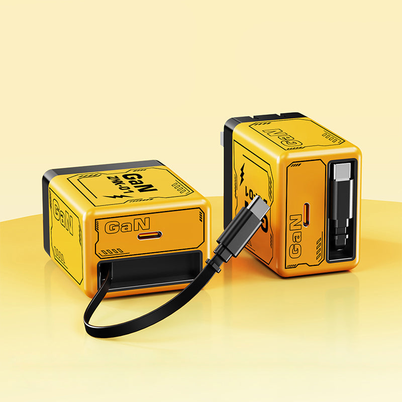 Revolucionarni polnilnik iz galijevega nitrida 【Združljiv z iPhone, Android telefoni in iPad】-GR