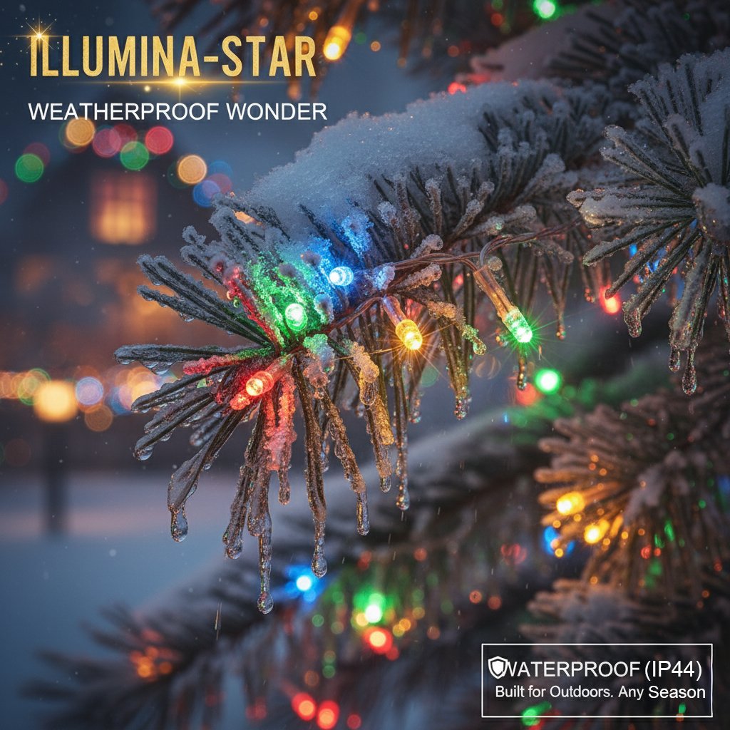 🎁Πρώιμη εορταστική προσφορά 50% ΕΚΠΤΩΣΗ🎄Χριστουγεννιάτικα φώτα Starlight Cascade-GR