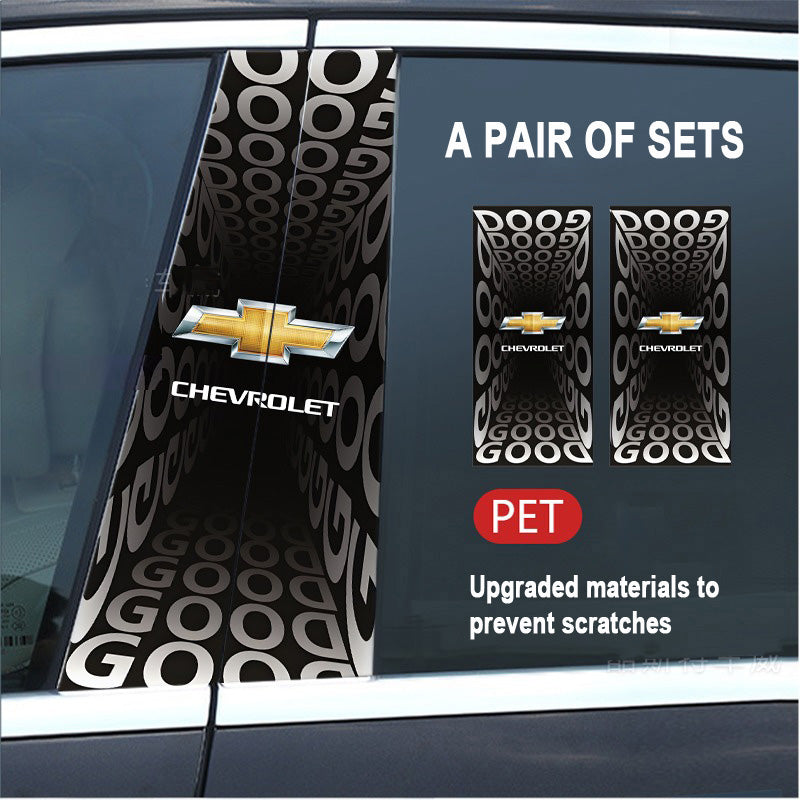 🔥Εκπτώσεις🔥Προστατευτική μεμβράνη HD για τροποποίηση κολόνας B αυτοκινήτου 2025 (2 τεμ.)-GR