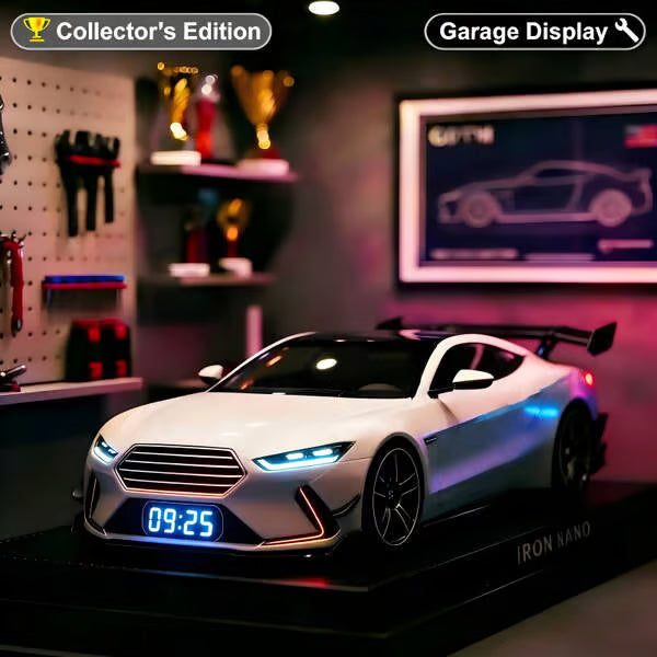 🎁 Ξυπνητήρι Υπεραυτοκίνητο🏎️Ρεαλιστικοί ήχοι κινητήρα και φωτισμός