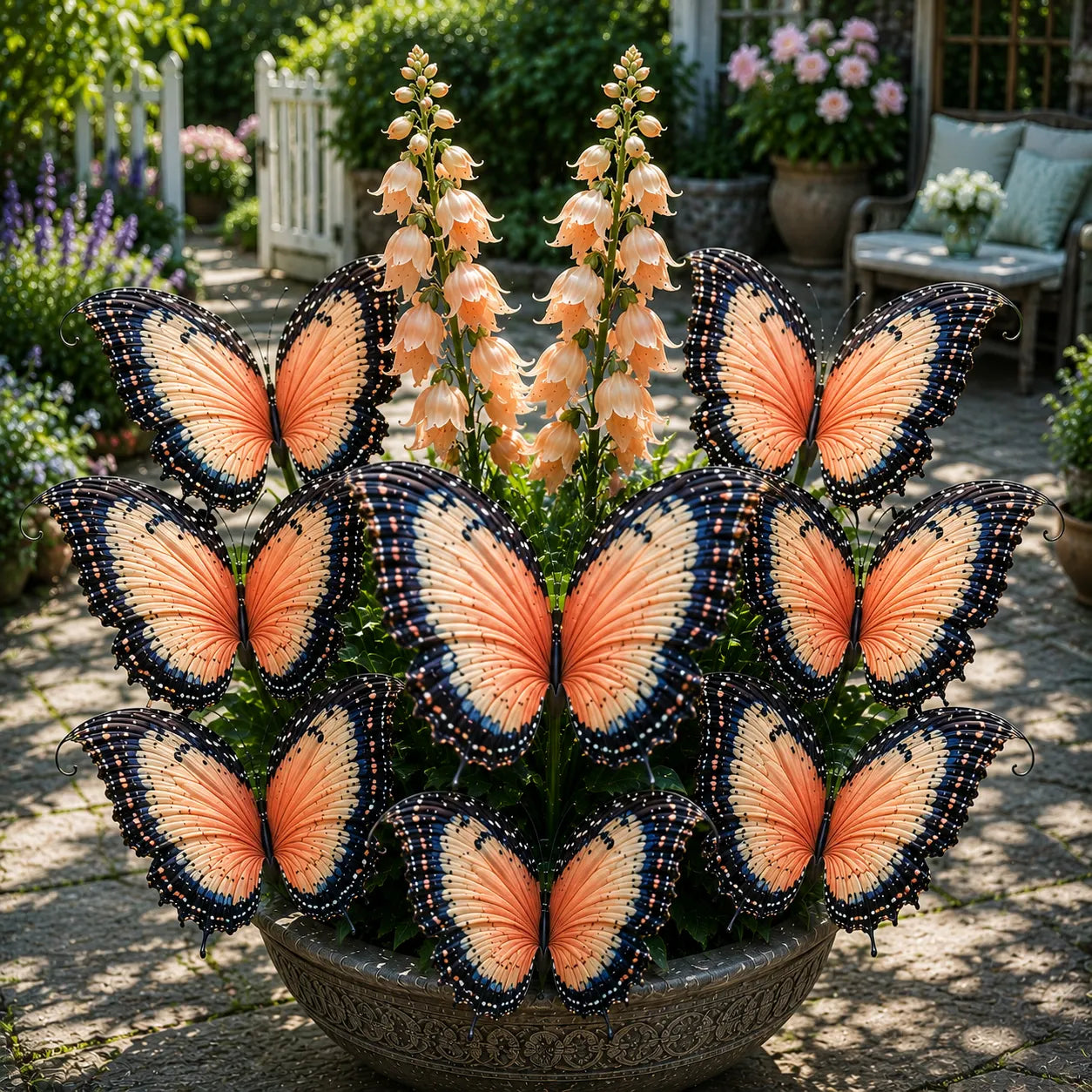 🦋 Βολβοί Hosta για κήπο με πεταλούδες - 🌸Hosta που μοιάζει με κήπο γεμάτο πεταλούδες-GR