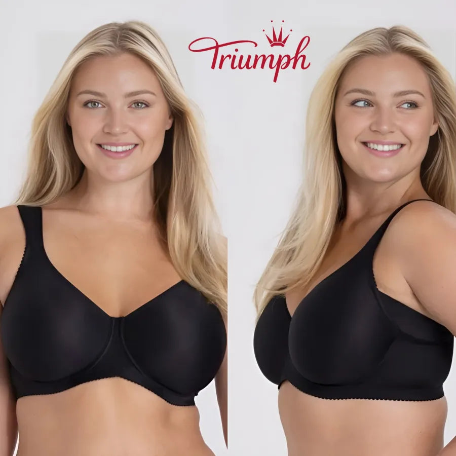 Triumph - (4 kosi) Push-up modrček z velikimi košaricami-SI